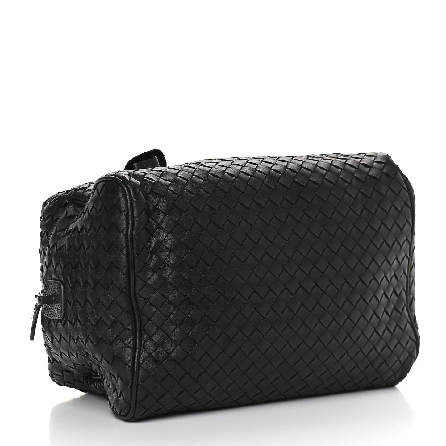 Nappa Intrecciato Boston Black