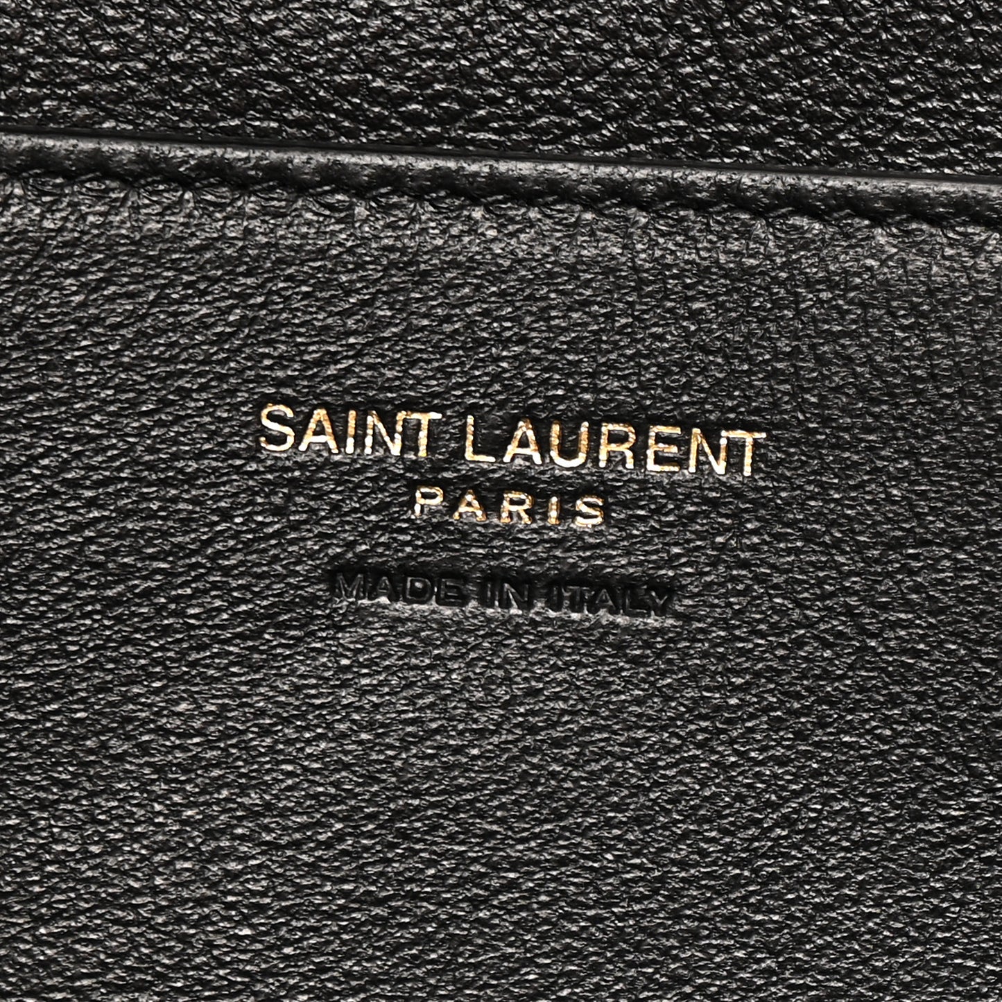 Suede Large Cassandre Envelope Pouch Golden Leaf