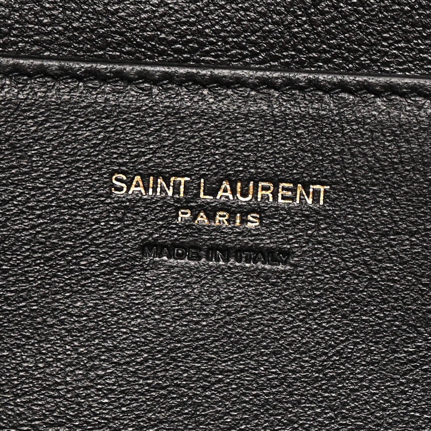 Saint Laurent Suede Large Cassandre Envelope Pouch Golden Leaf 6 of 7