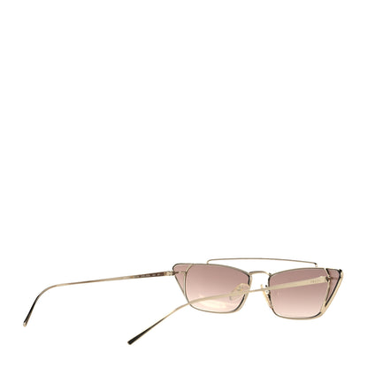 Prada Cat Eye Sunglasses SPR 64U Gold 4 of 6