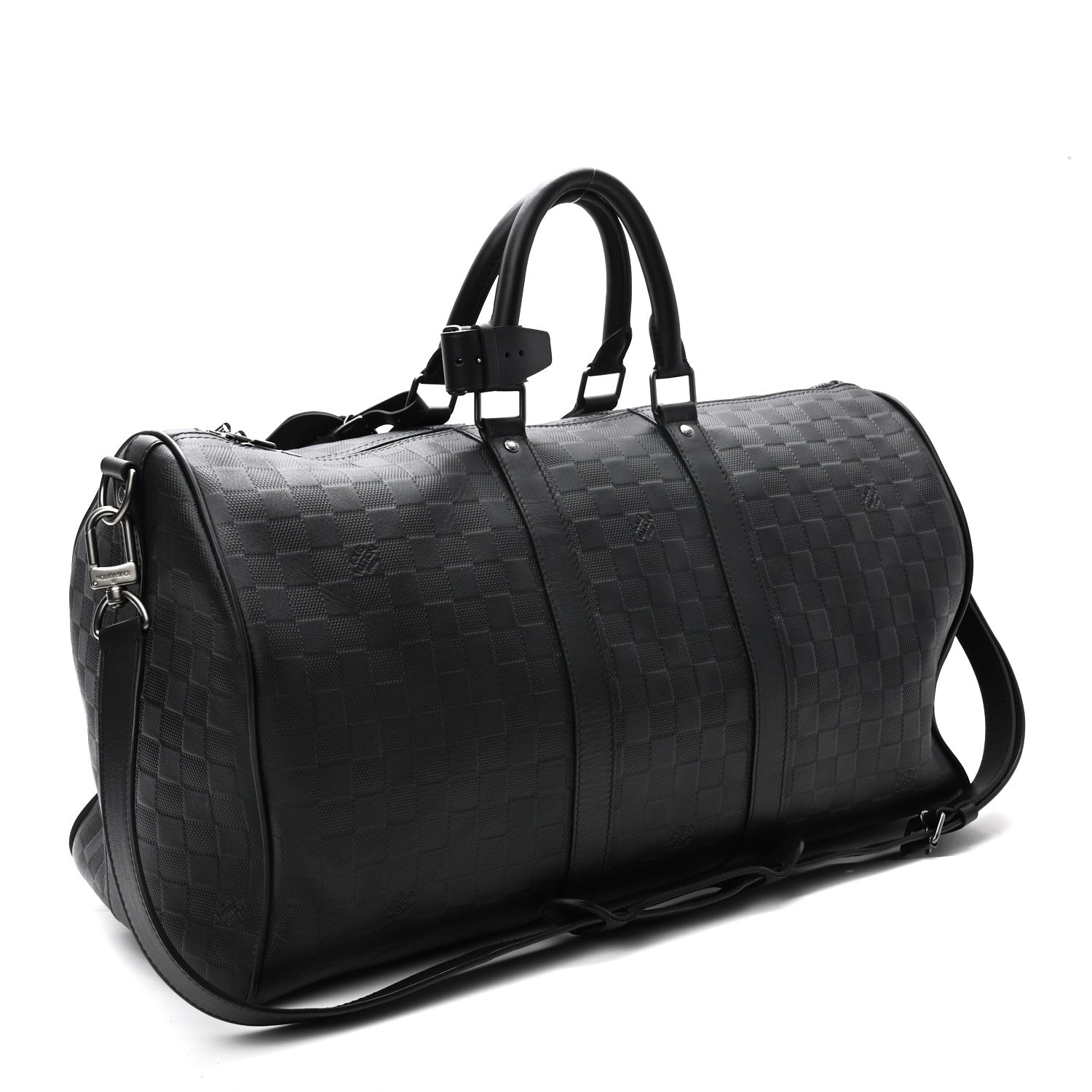 Louis Vuitton Damier Infini Keepall Bandouliere 45 Onyx 3 of 19