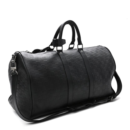 Louis Vuitton Damier Infini Keepall Bandouliere 45 Onyx 3 of 19