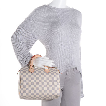 Louis Vuitton Damier Azur Speedy 25 2 of 8