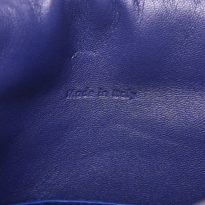 Celine Grained Calfskin Medium Trotteur Indigo 6 of 7
