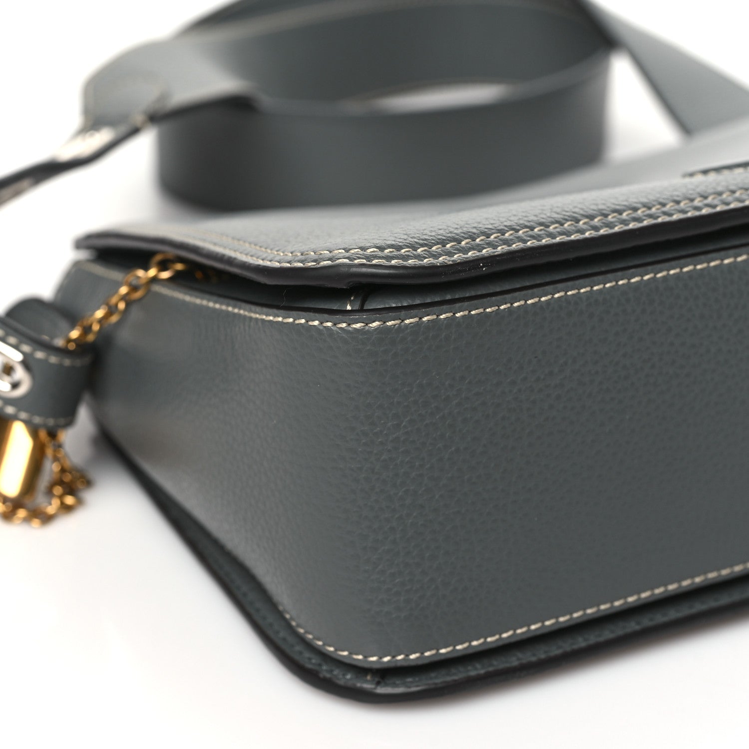 Mulberry Small Classic Grain Billie Crossbody Bag Charcoal 8 of 10