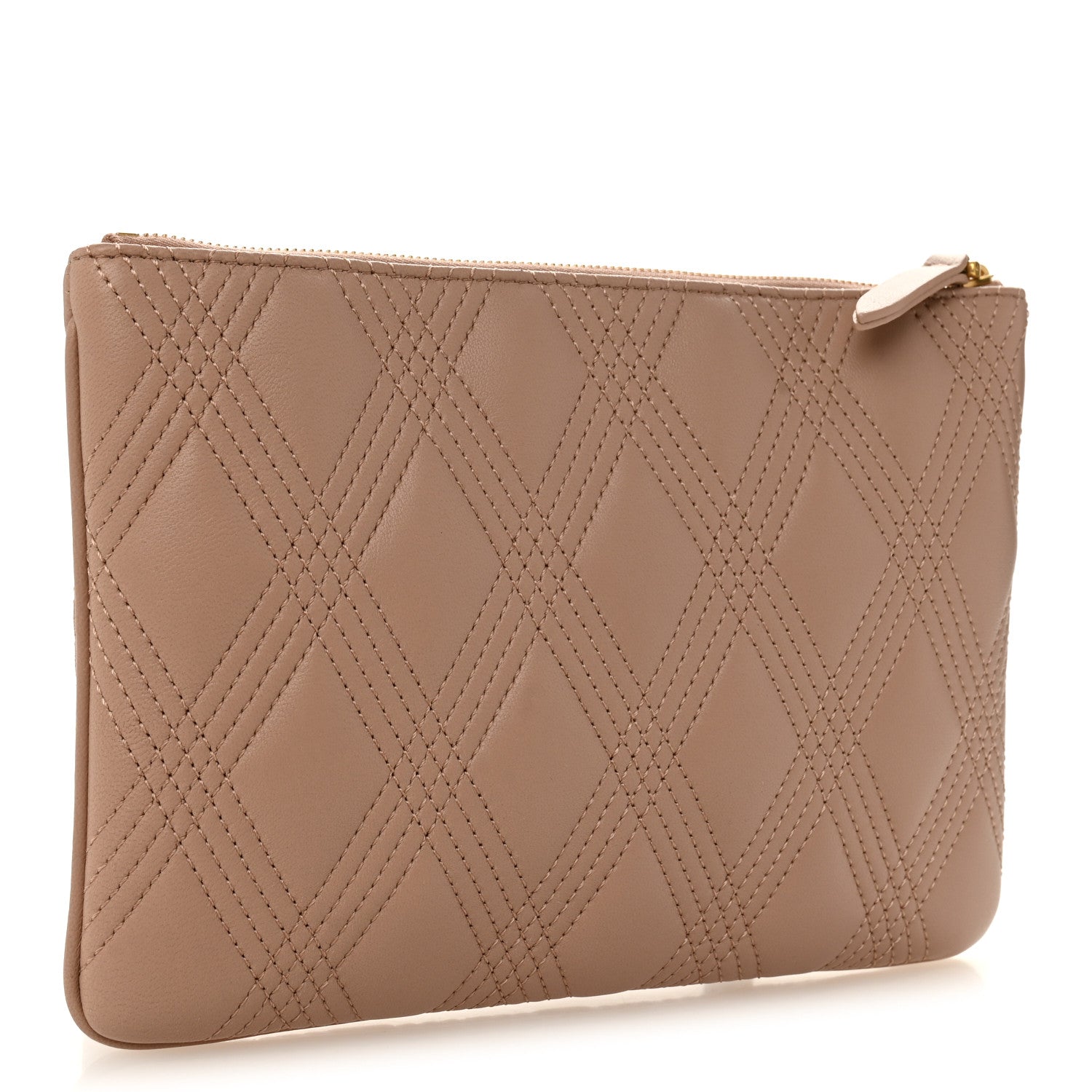 Valentino Garavani Nappa Quiltie 67 Zip Pouch Poudre 3 of 6