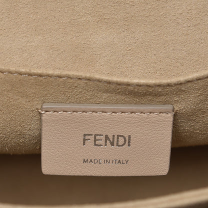 Fendi Vitello Liberty Ribbon Pearl Lace Up Kan I Shoulder Bag Plaster 6 of 7