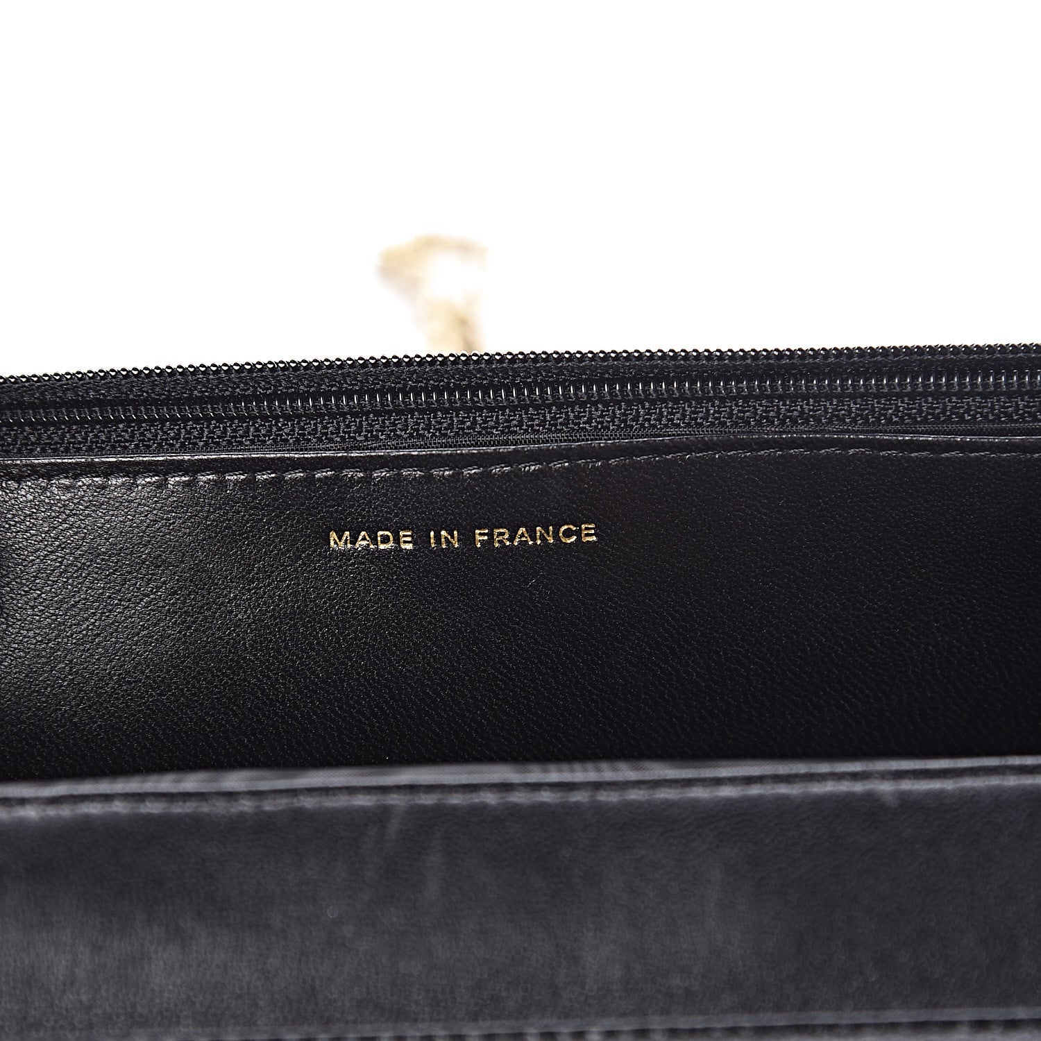 Chanel Caviar Timeless CC Wallet On Chain WOC Black 7 of 13