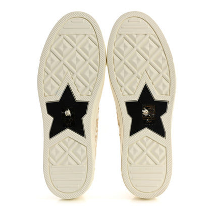 Christian Dior Canvas Oblique Walk'N'Dior Low Top Sneakers 41 Pale Gold 6 of 9