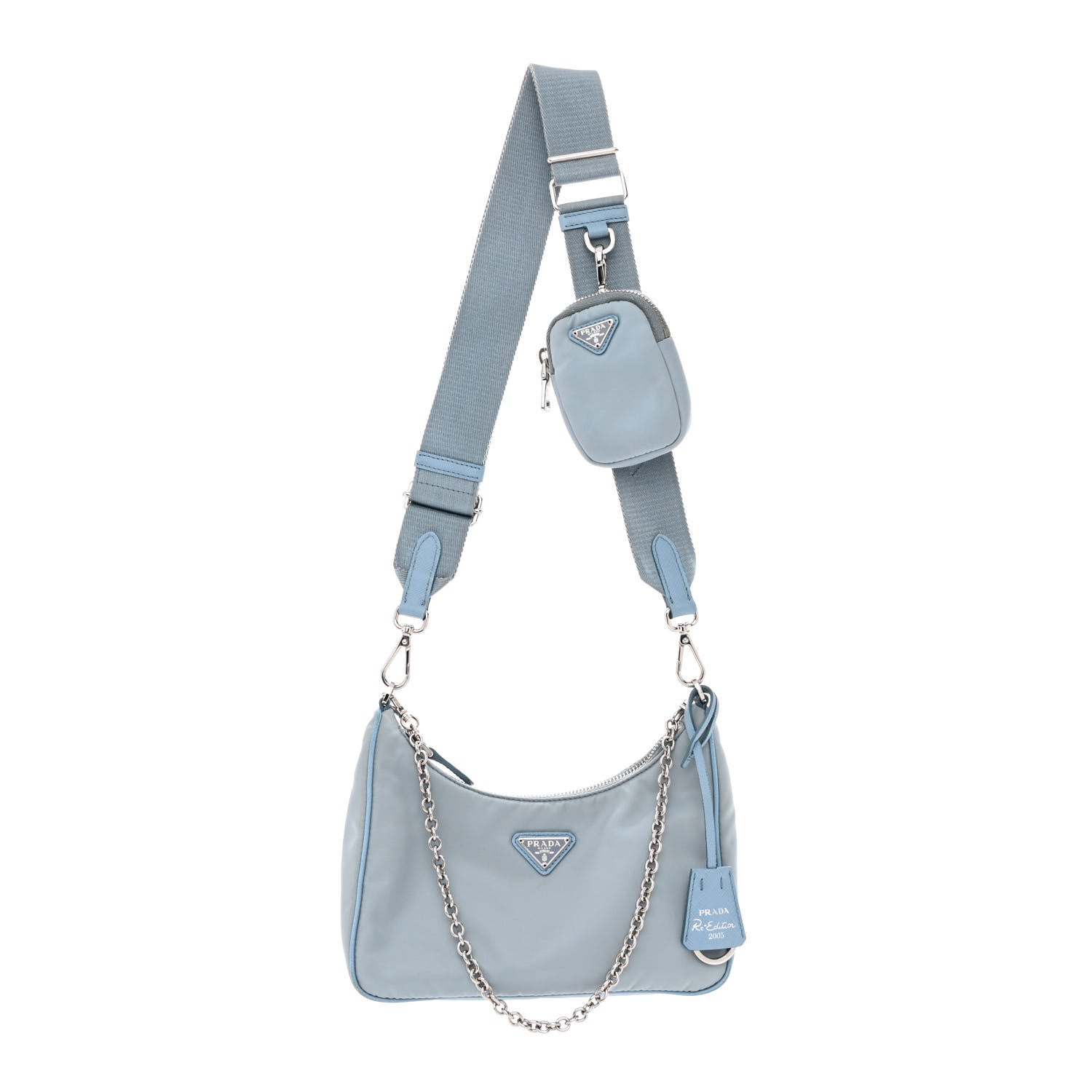Prada Nylon Re-Edition 2005 Shoulder Bag Astrale 1 of 13