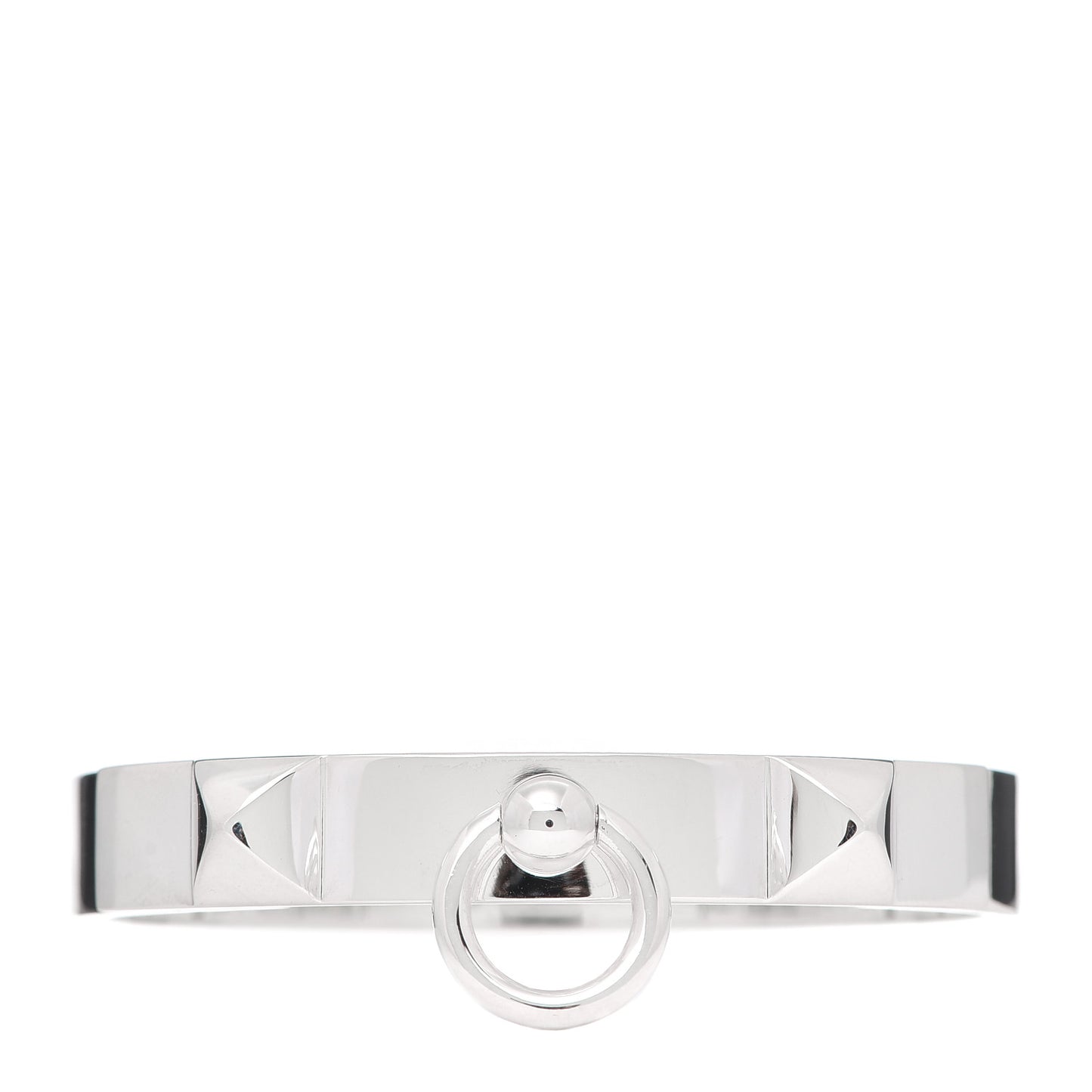 Sterling Silver PM Collier De Chien Bracelet ST