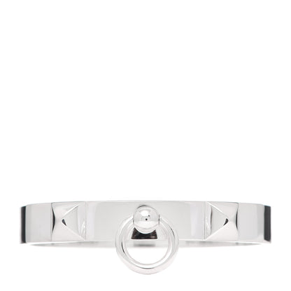 Hermes Sterling Silver PM Collier De Chien Bracelet ST 1 of 6