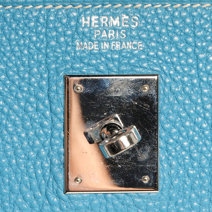 Hermes Togo Kelly Retourne 40 Blue Jean 24 of 24