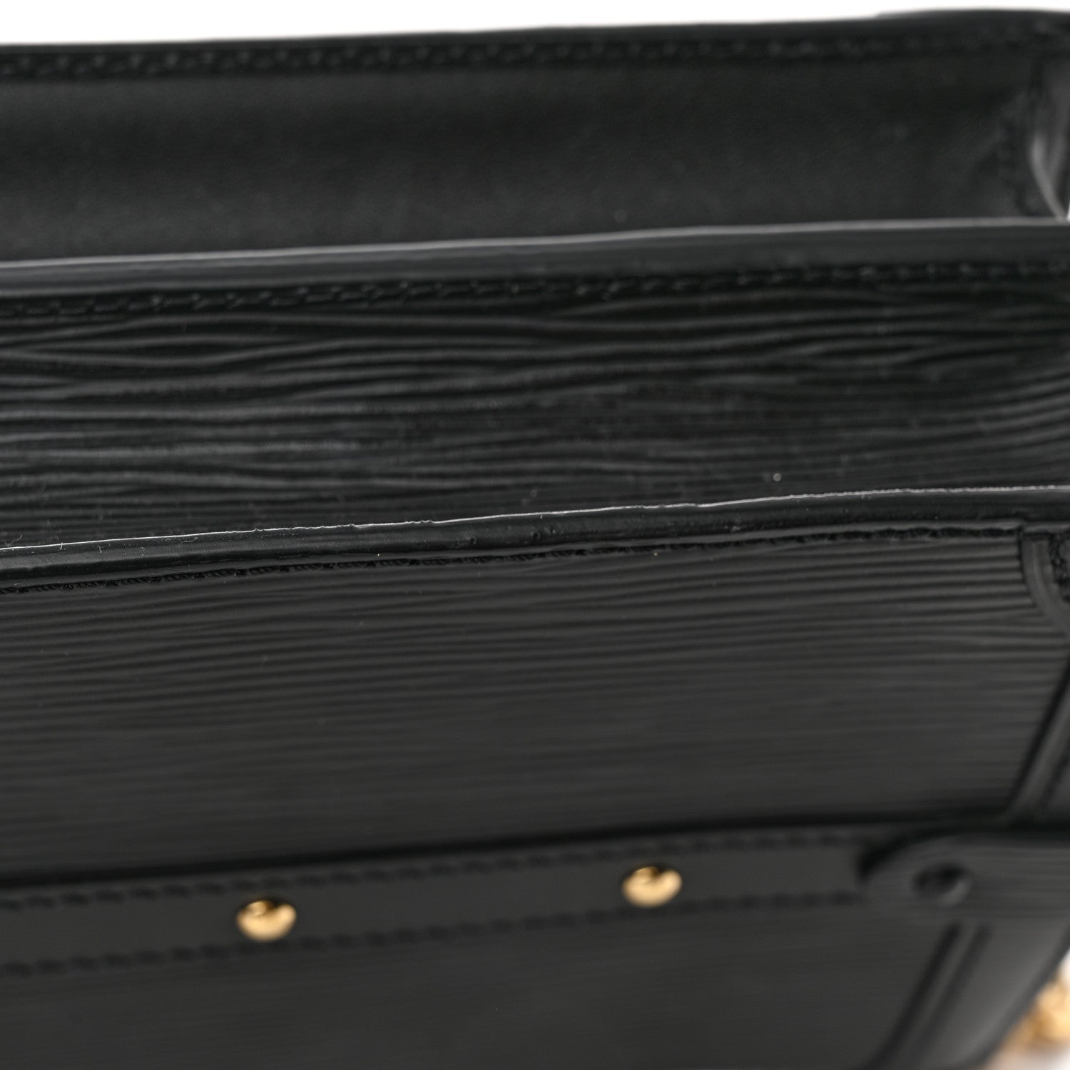 Louis Vuitton Epi Trunk Clutch Black 13 of 16