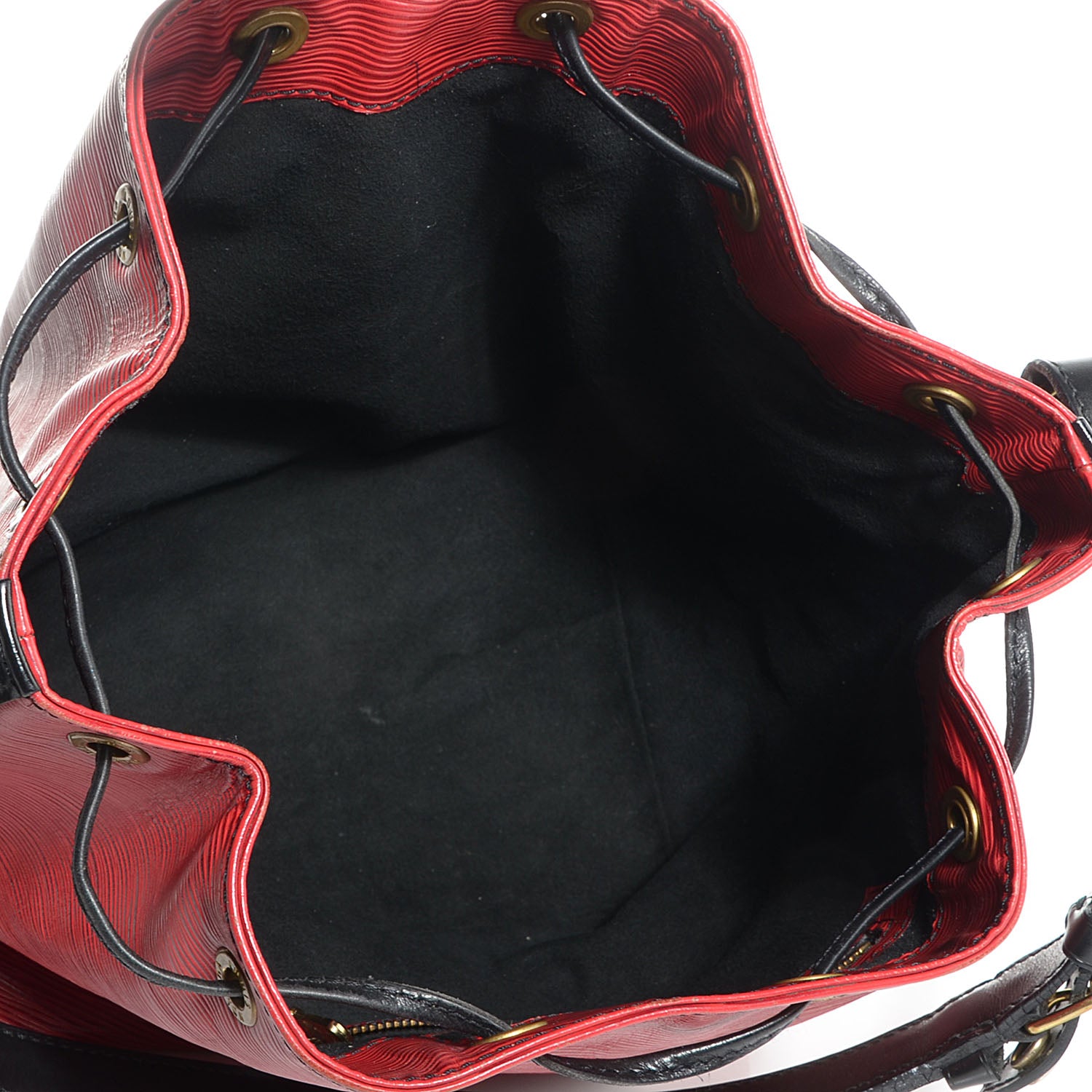 Louis Vuitton Epi Petit Noe Red Black 5 of 8