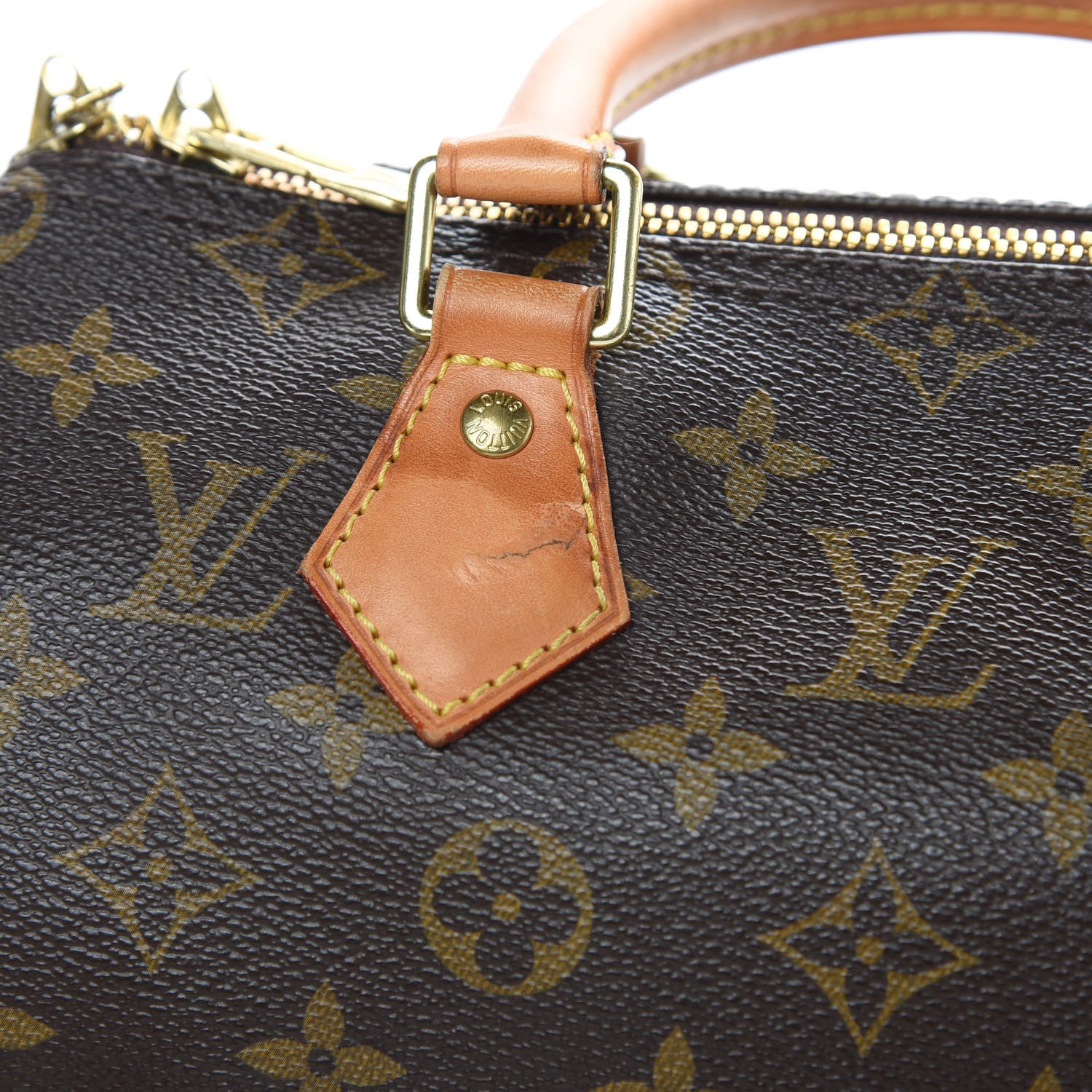 Louis Vuitton Monogram Speedy Bandouliere 25 11 of 14