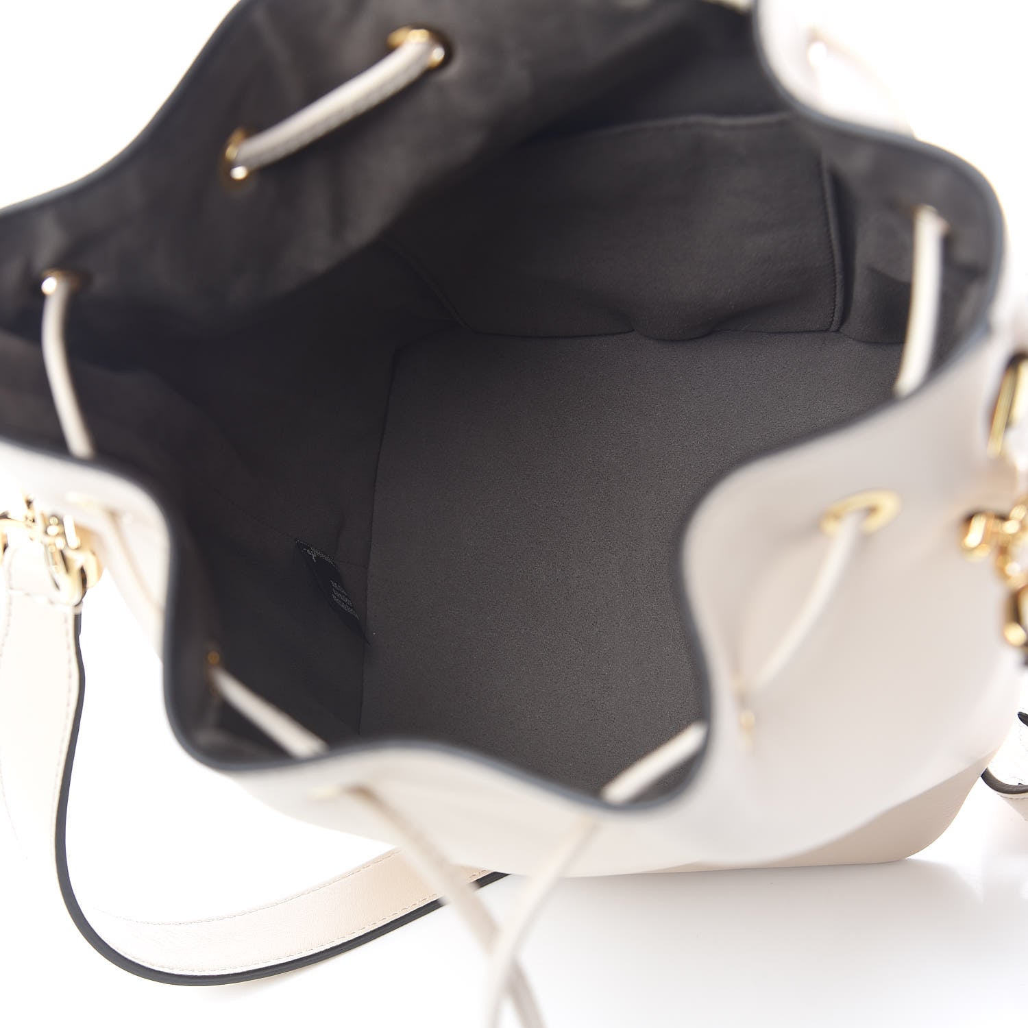 Fendi Vitello Grace Matte F is Fendi Grande Mon Tresor Bucket Bag Camelia 5 of 10