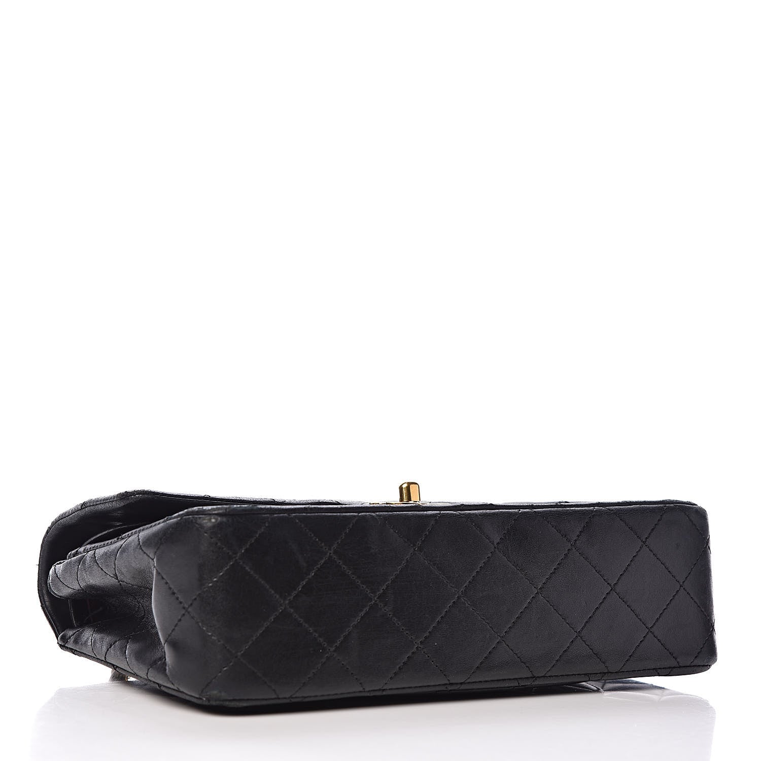 Chanel Lambskin Quilted Small Double Flap Black 4 of 14