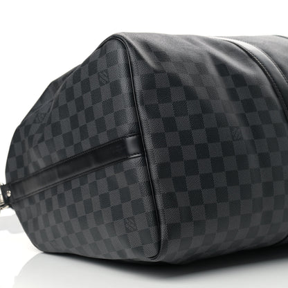 Louis Vuitton Damier Graphite Keepall Bandouliere 55 8 of 9