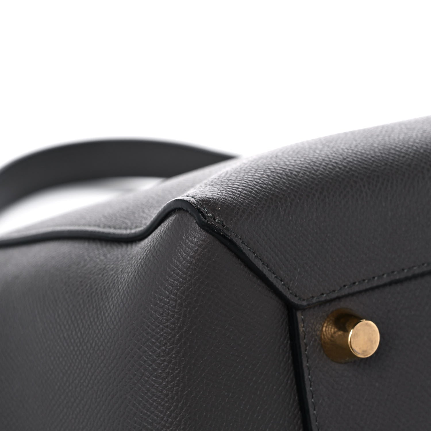 Celine Grained Calfskin Mini Belt Bag Grey 10 of 15