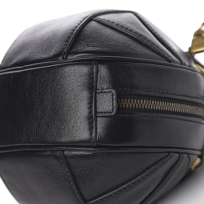 Gucci Piuma Lux Energy Mini Tifosa Basketball Shaped Shoulder Bag Black 8 of 9