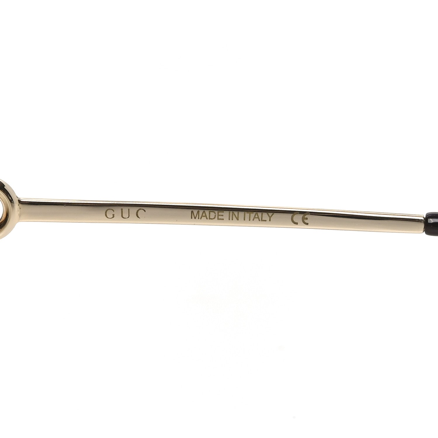 Gucci Metal Horsebit Square Sunglasses GG0879S Gold 5 of 7