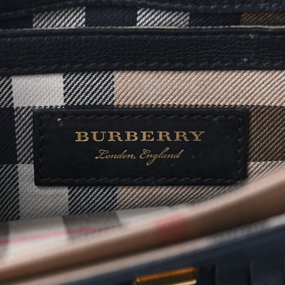 Burberry Grainy Calfskin Broguing Tassel Macken Crossbody Bag Black 6 of 18