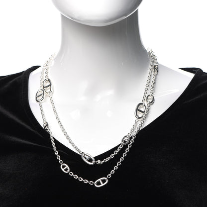 Hermes Sterling Silver Farandole Necklace 120 2 of 5