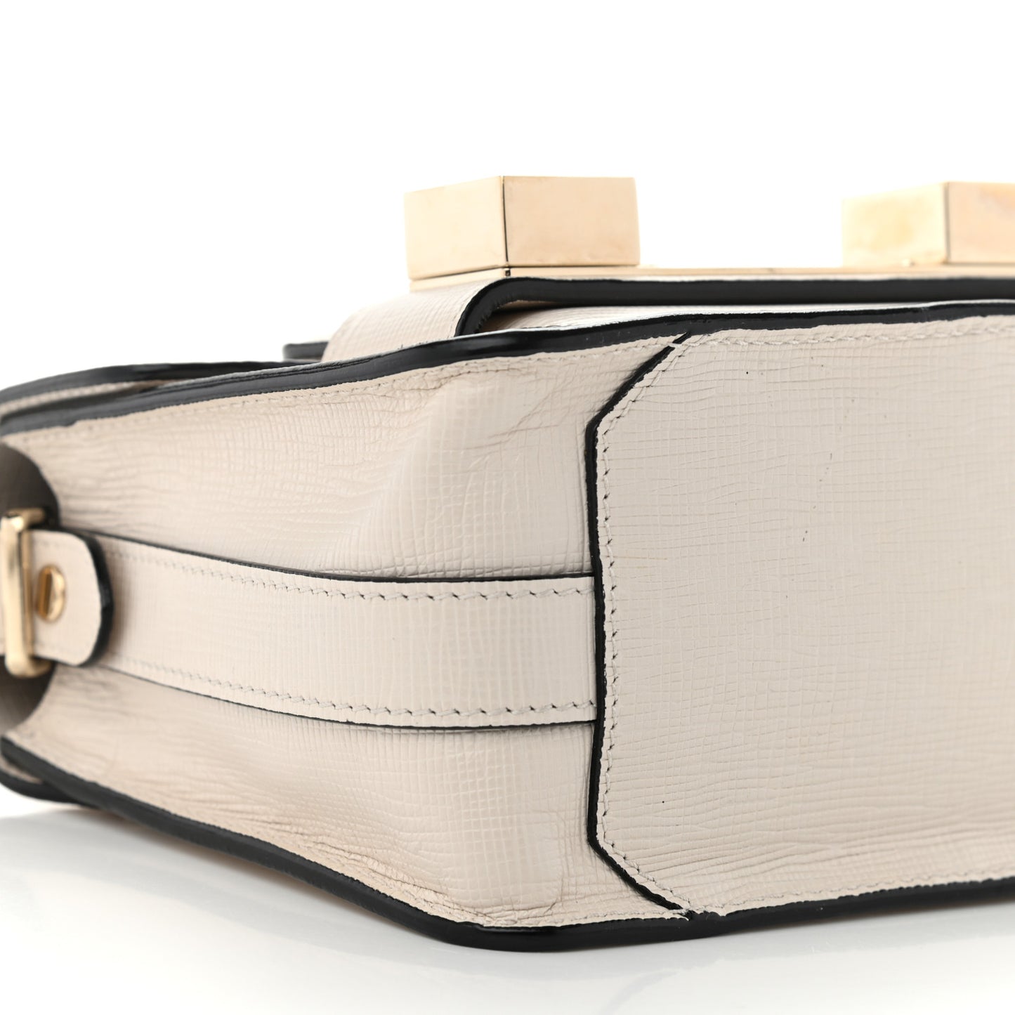 Linosa Calfskin Tiny PS11 Classic Shoulder Bag Clay