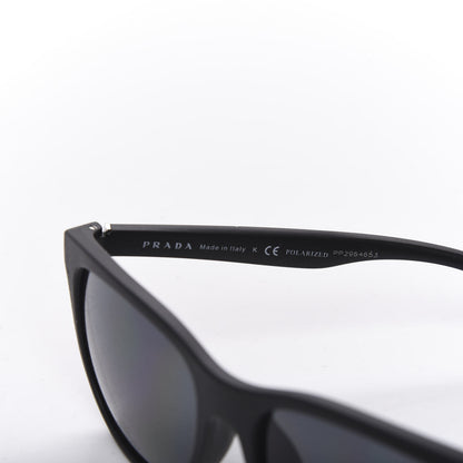 Prada Sunglasses SPS 03O-F Black 6 of 8