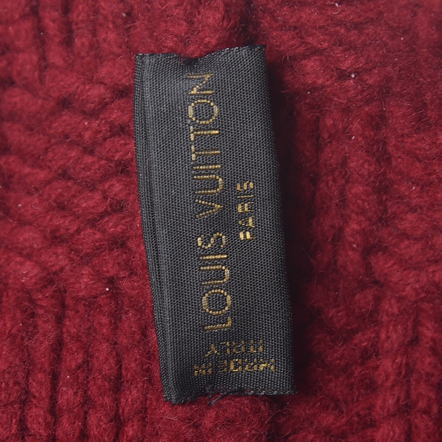 Louis Vuitton Cashmere Damier Helsinki Beanie Hat 6 of 7