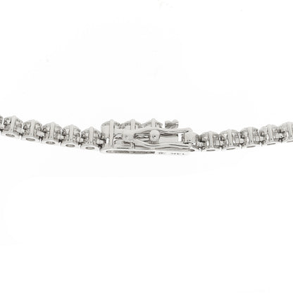 Parker & West by FASHIONPHILE 14K White Gold Diamond 13.20ctw Riviera Necklace 5 of 7