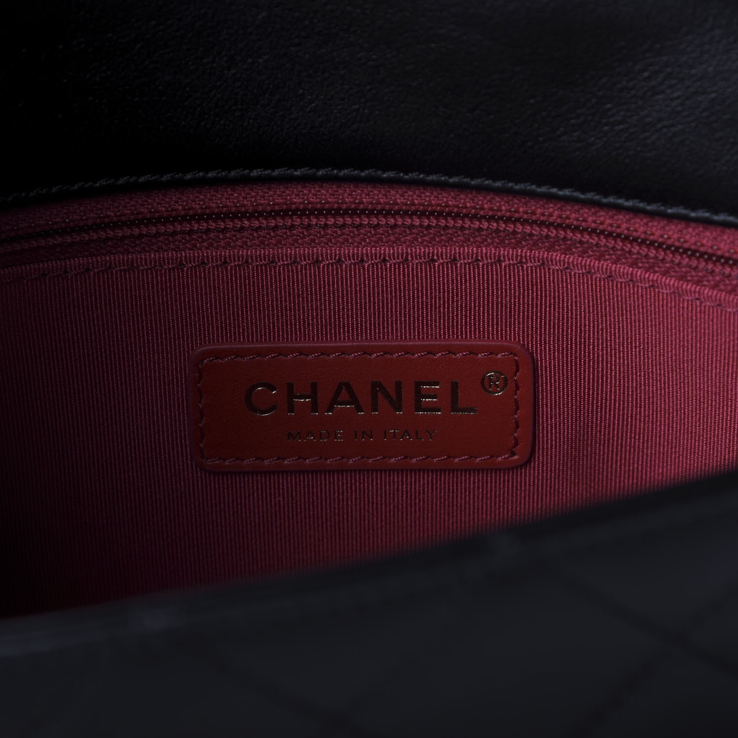 Chanel Calfskin Quilted Enchained Flap Black 8 of 9