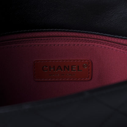 Chanel Calfskin Quilted Enchained Flap Black 8 of 9