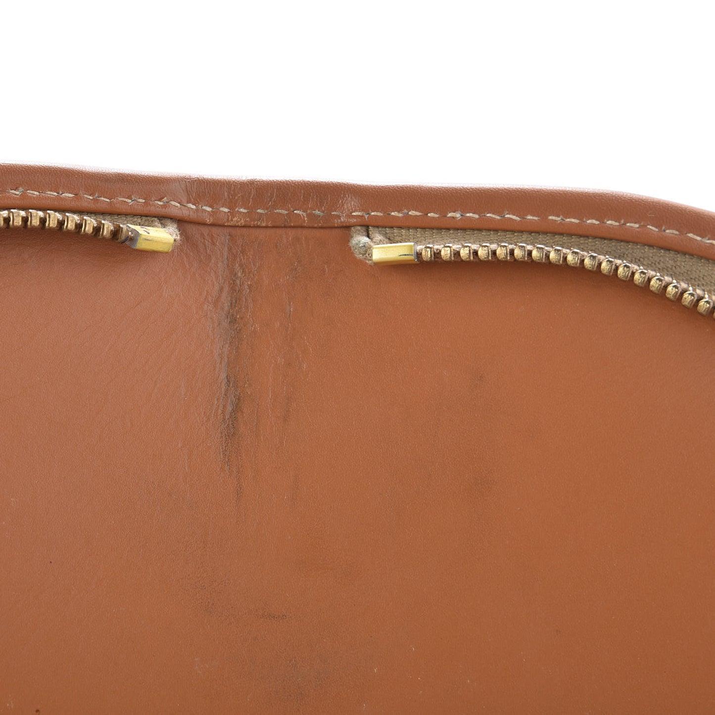 Toile Vache Calfskin Garment Bag Natural