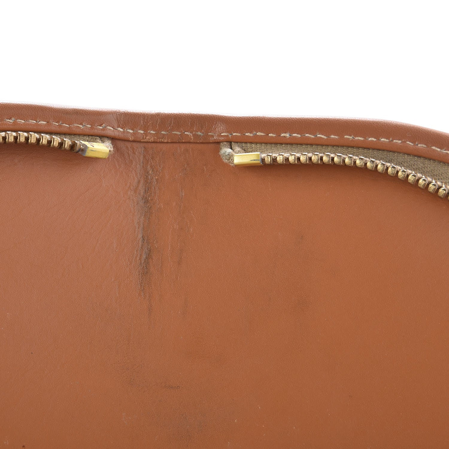 Hermes Toile Vache Calfskin Garment Bag Natural 9 of 9