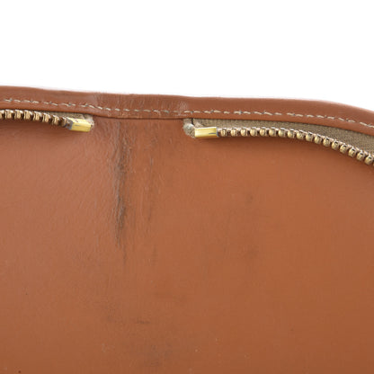 Hermes Toile Vache Calfskin Garment Bag Natural 9 of 9