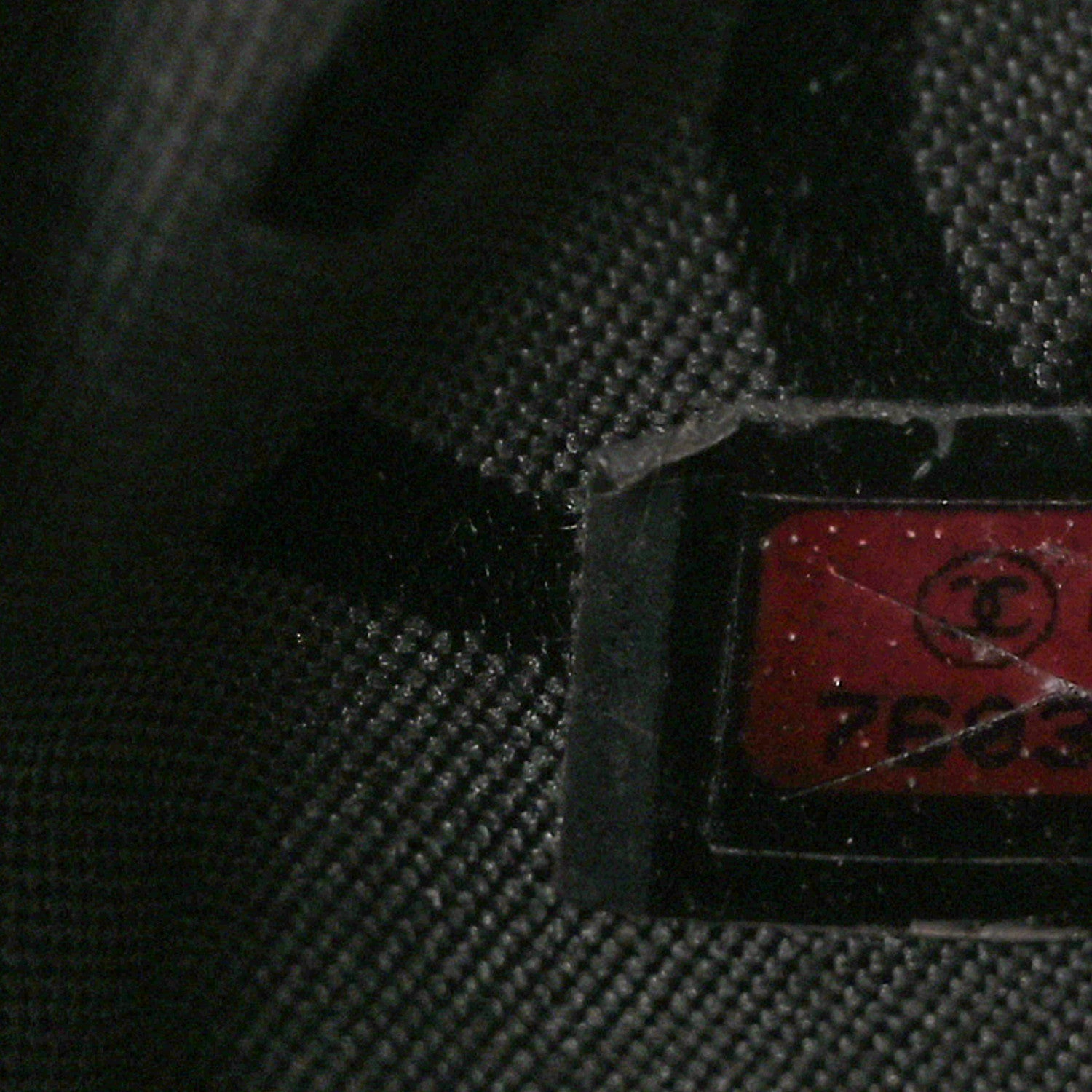 Chanel Calfskin Wild Stitch Vertical Top Handle Bag Black 8 of 12