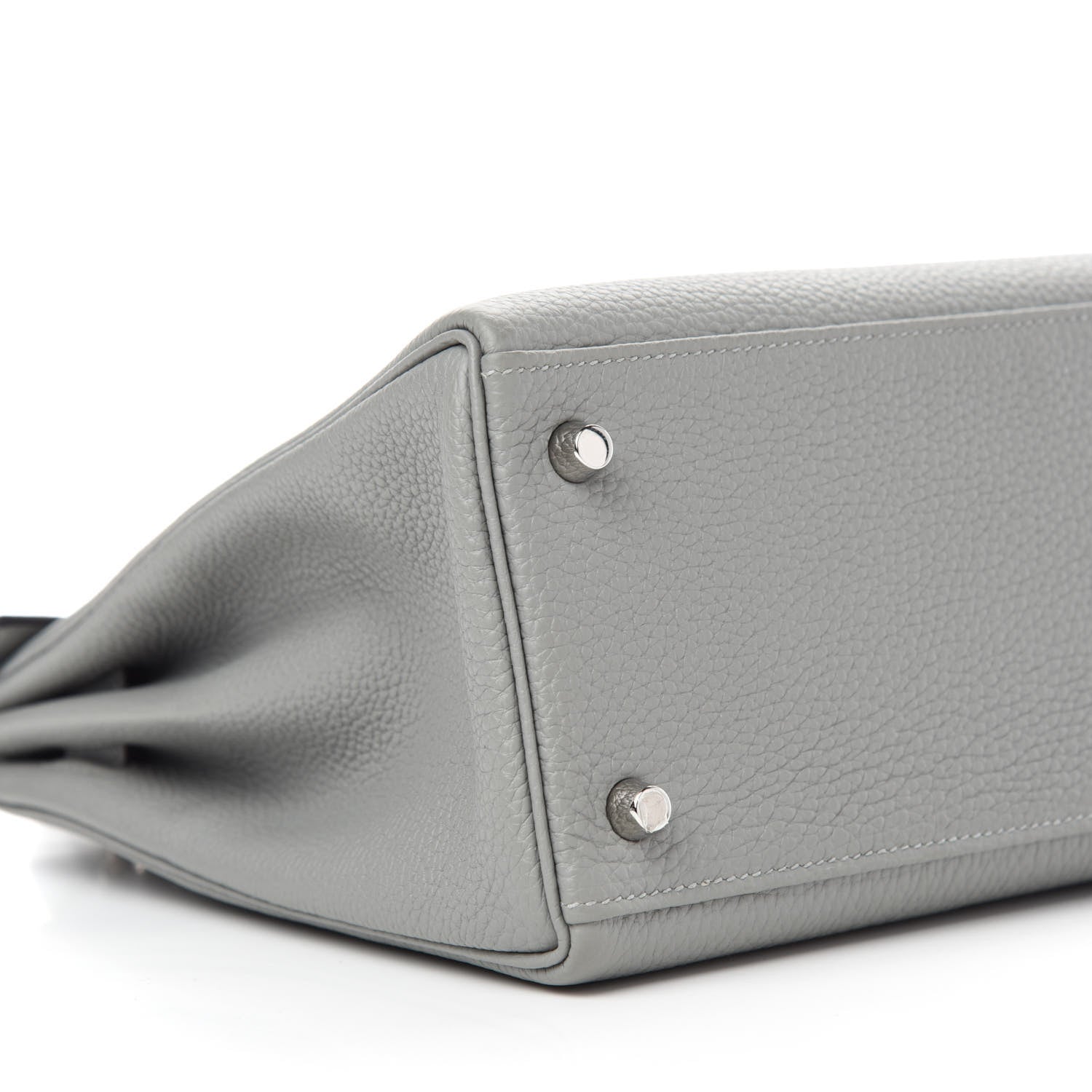 Hermes Togo Kelly Retourne 28 Gris Mouette 6 of 11