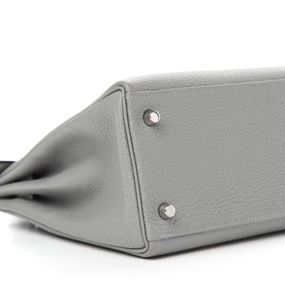 Hermes Togo Kelly Retourne 28 Gris Mouette 6 of 11