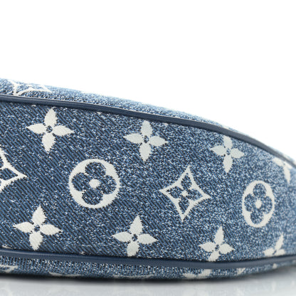 Louis Vuitton Monogram Jacquard Denim Loop Bleu 9 of 9