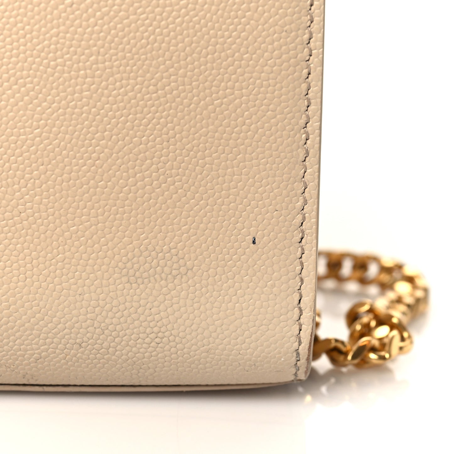 Grain De Poudre Small Monogram Kate Satchel Nude Powder