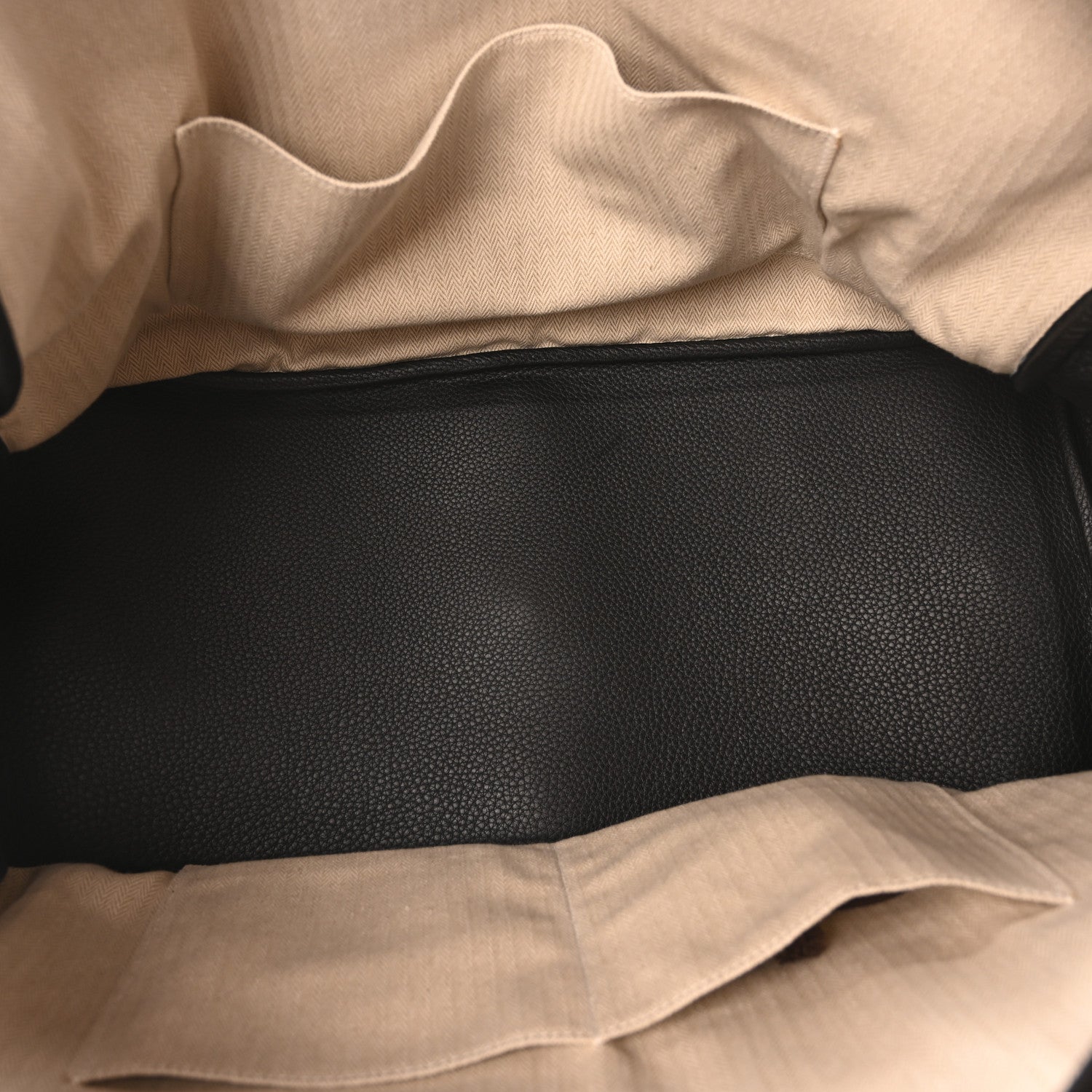 Hermes Taurillon Clemence Steve 45 Black 4 of 10