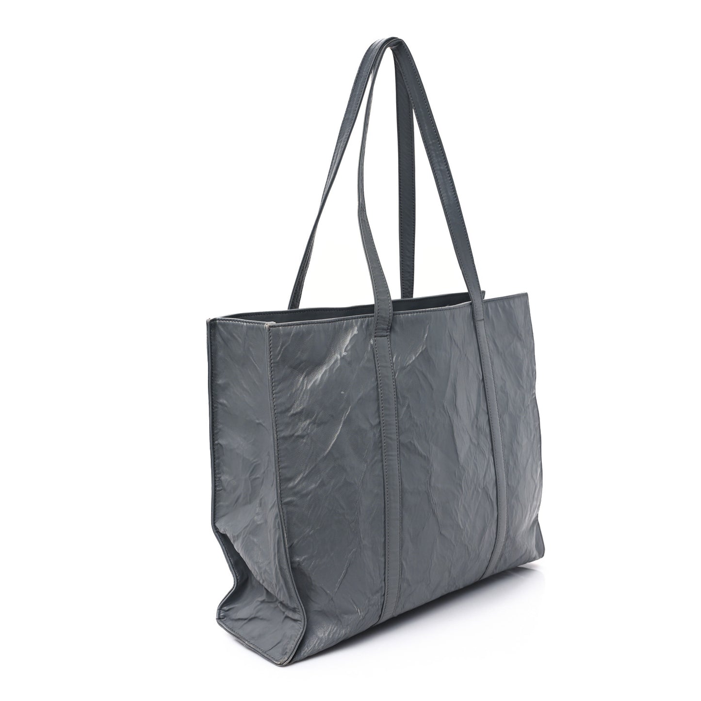 Nappa Antique Large Shopping Tote Ardesia