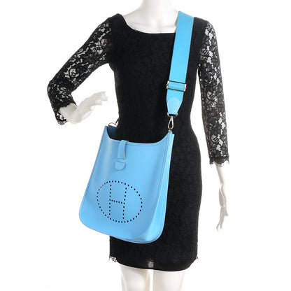 Hermes Epsom Evelyne III GM Celeste 4 of 16