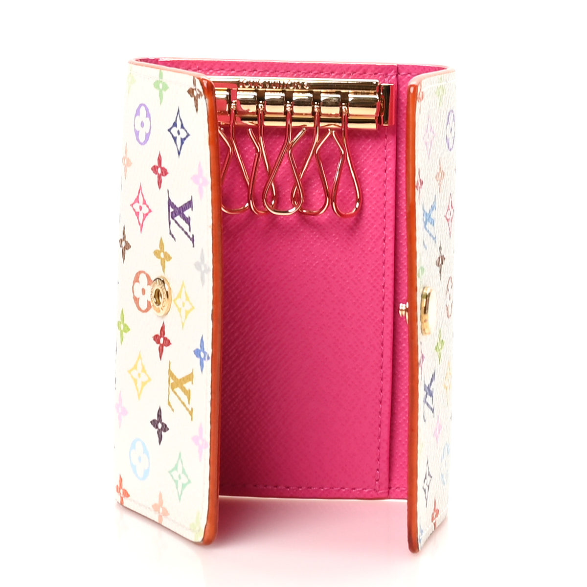 Louis Vuitton LV X TM Monogram Multicolor 6 Key Multicles Holder White 5 of 6