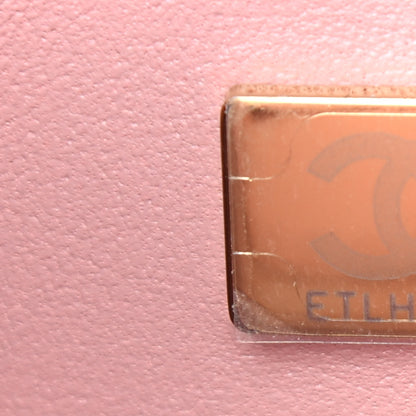 Chanel Calfskin Quilted Coco Lady Flap Dark Pink 7 of 10