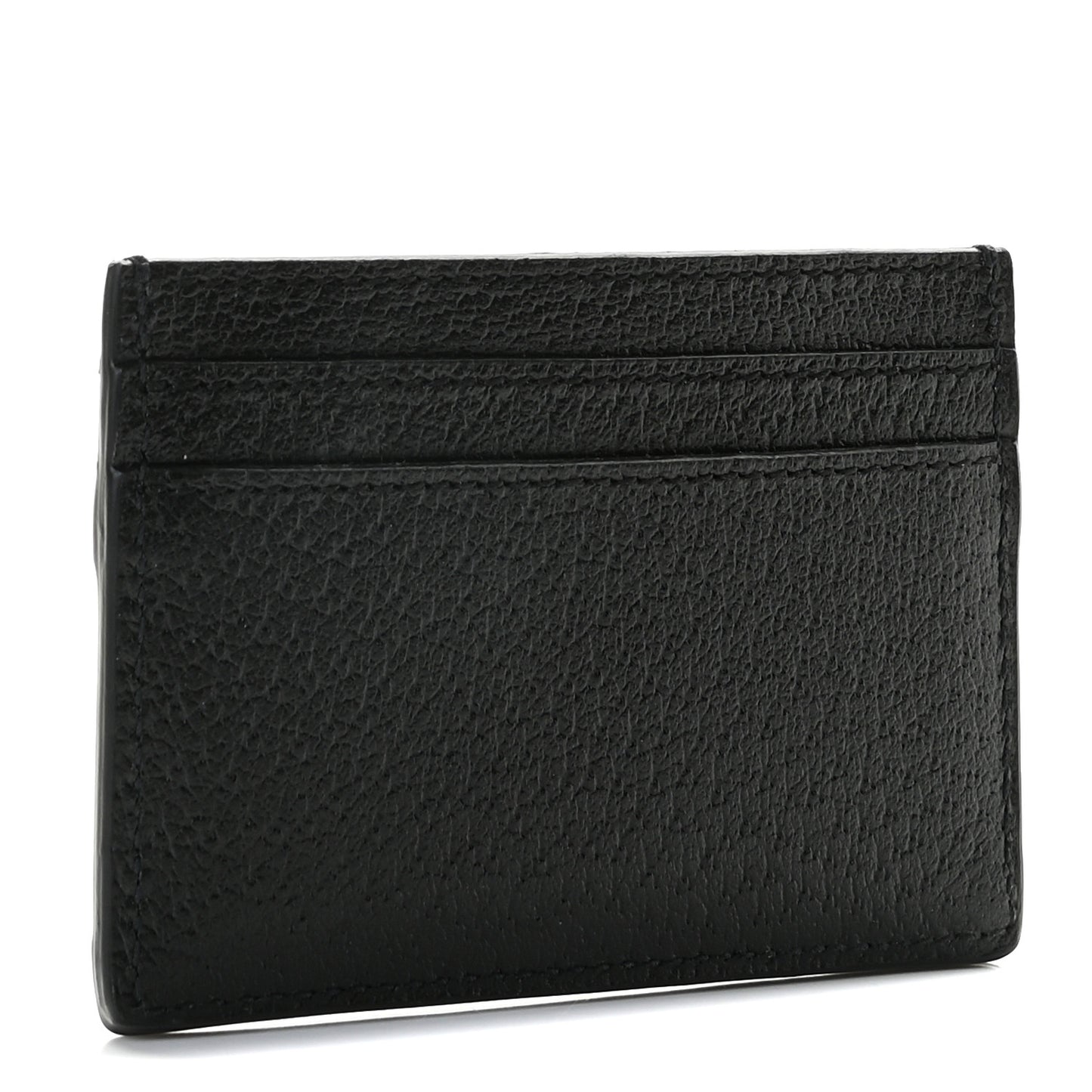 Calfskin Web GG Ophidia Card Holder Black