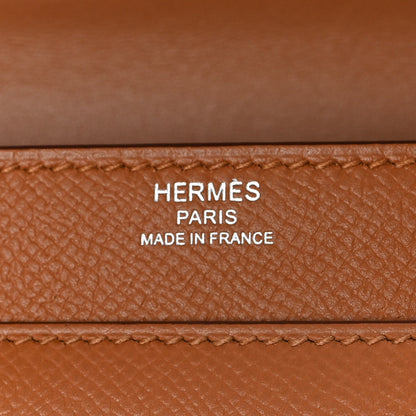 Hermes Epsom Verrou 21 Large Strap Gold Orange Ebene 6 of 10