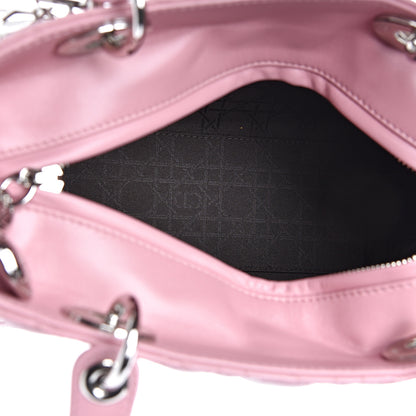 Christian Dior Lambskin Cannage Medium Lady Dior Pink 4 of 8